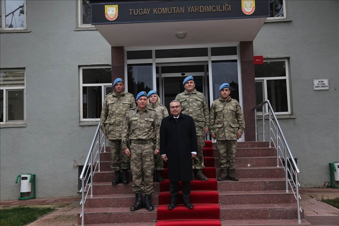 VALİ DOÇ. DR. İLKER GÜNDÜZÖZ, TERZİOĞLU´NU ZİYARET ETTİ