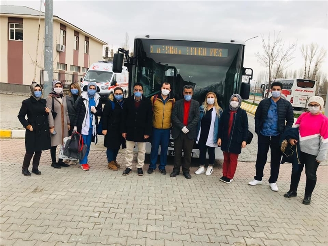 HASKÖY´DE DEZENFEKTE ÇALIŞMALARI ARALIKSIZ DEVAM EDİYOR