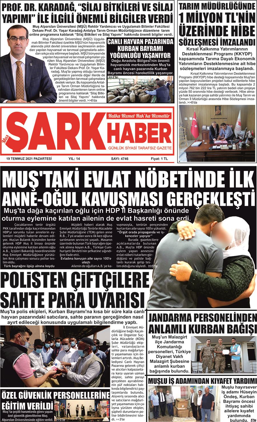 ALPASLAN1 HES İŞLETME MÜDÜRLÜĞÜ´NDEN