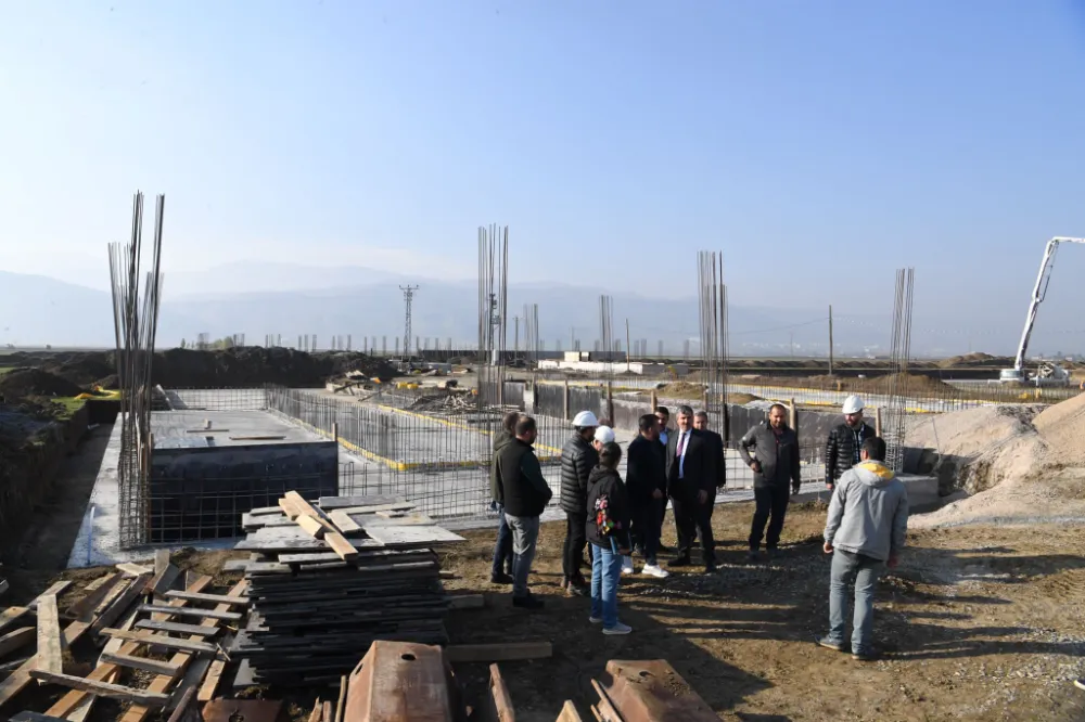 ATIK SU ARITMA TESİSİ YAPIMINA BAŞLANDI