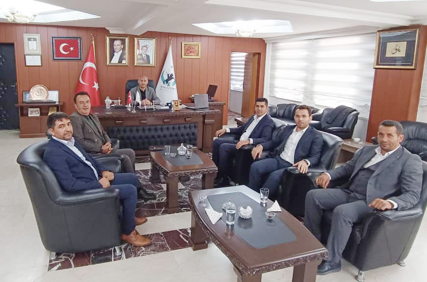 MUŞLU İŞ İNSANLARINDAN BAŞKAN ALTIN’A ZİYARET