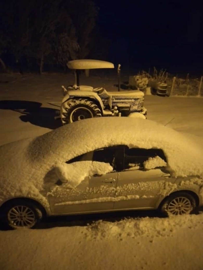 YÜKSEK KESİMLERE MEVSİMİN İLK KARI YAĞDI
