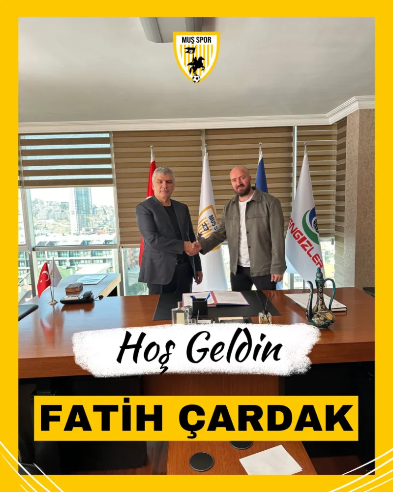 MUŞSPOR FATİH ÇARDAK İLE ANLAŞTI