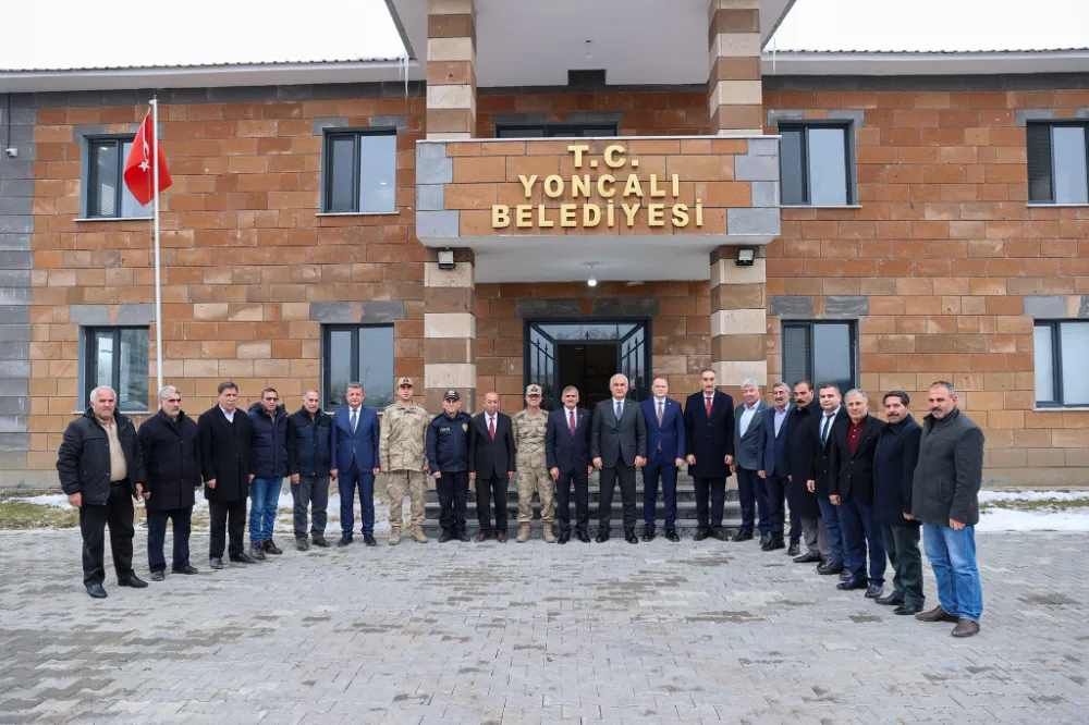 VALİ ÇAKIR’DAN YONCALI BELEDİYESİNE ZİYARET