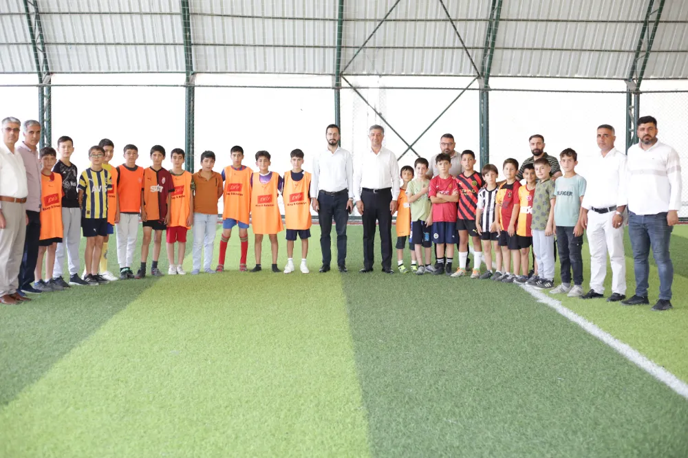 KUR’AN KURSU ÖĞRENCİLERİ ARASINDA FUTBOL TURNUVASI DÜZENLENDİ