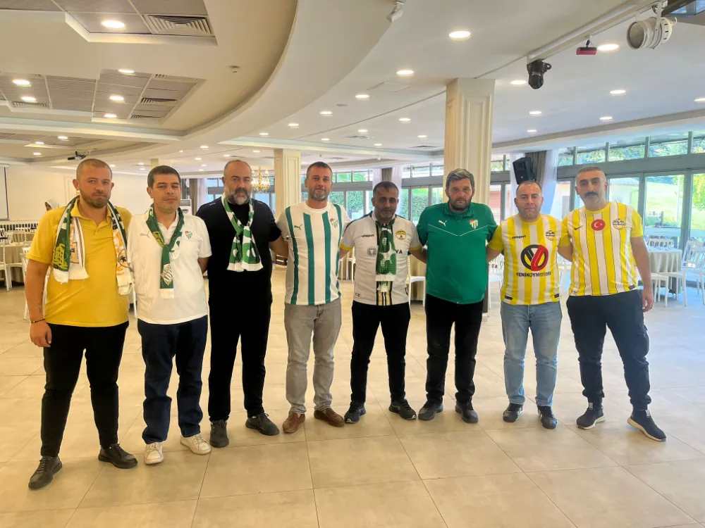 BURSASPOR İLE MUŞSPOR TARAFTARI YEMEKTE BULUŞTU