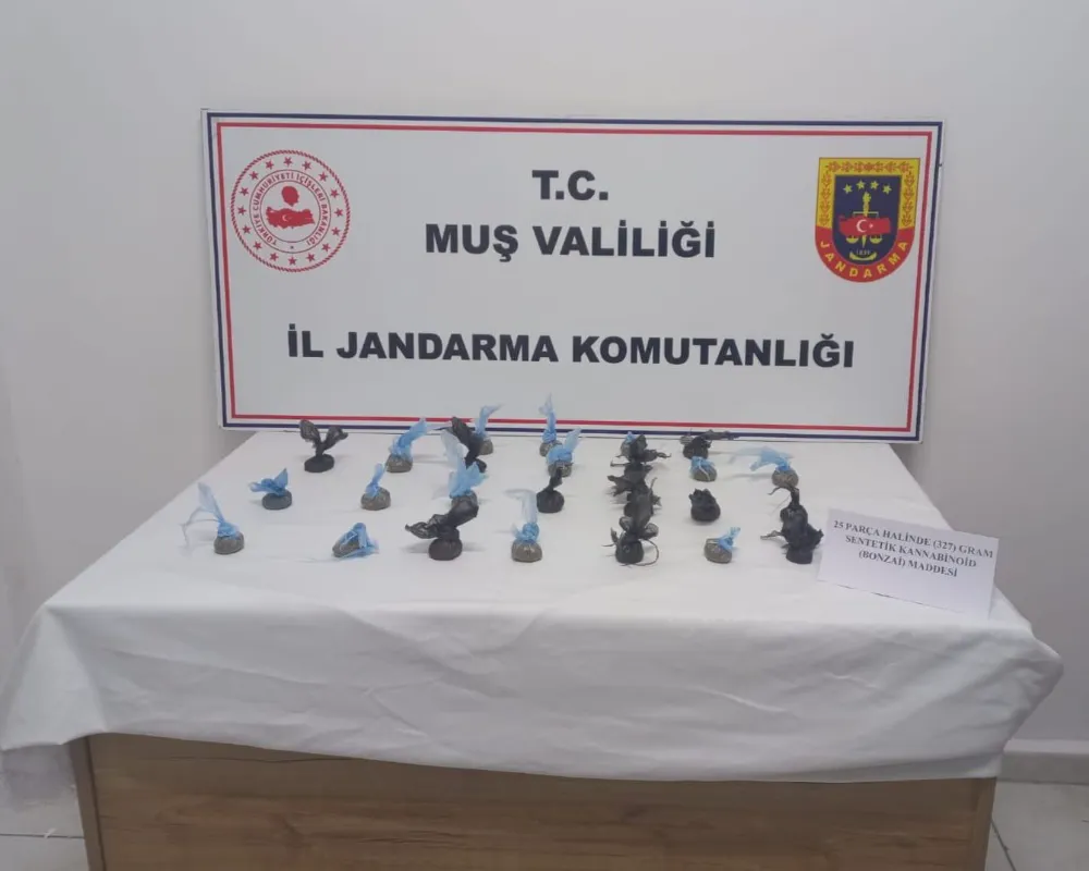 JANDARMADAN UYUŞTURUCU OPERASYONU: 3 TUTUKLAMA