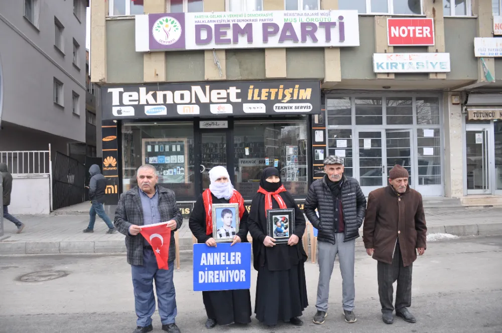 MUŞ ANNELERİ EVLATLARINA KAVUŞMAK İSTİYOR