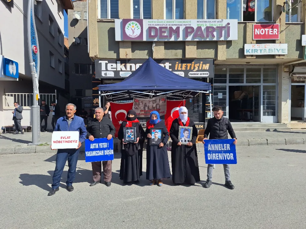 MUŞ’TA AİLELERİN FERYADI: “ÇOCUKLARIMIZI GERİ VERİN”