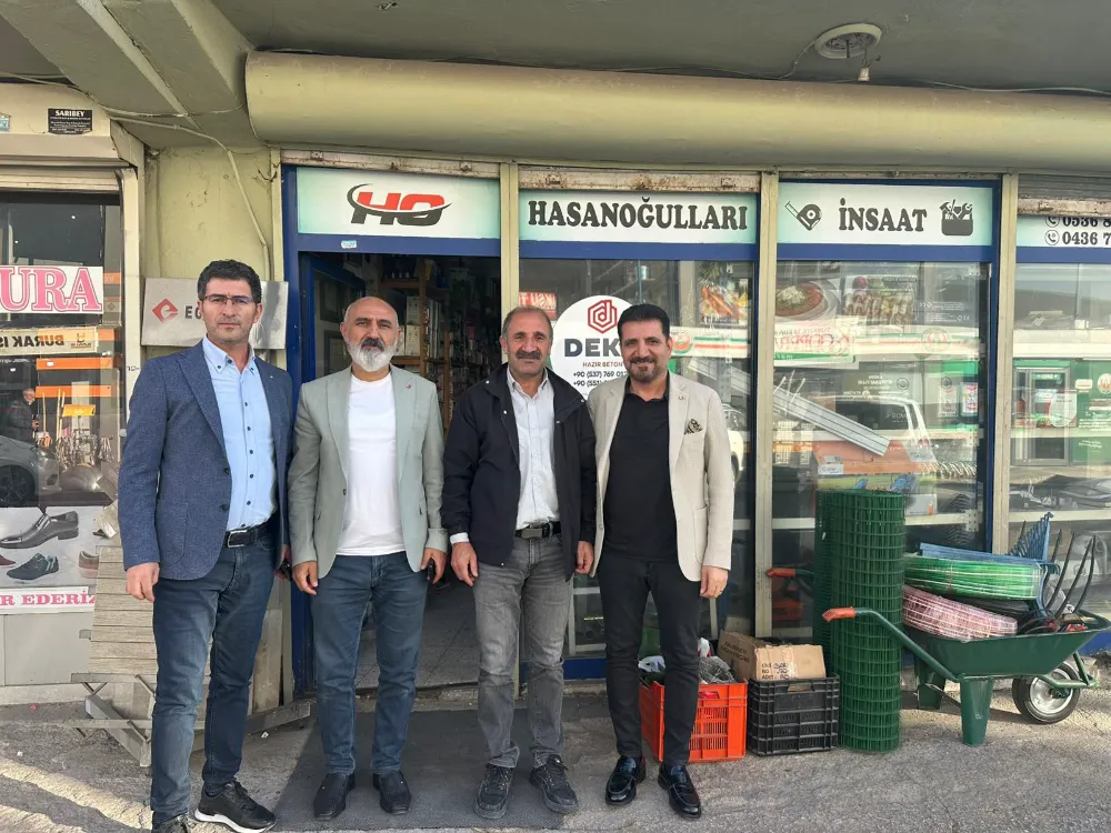 MUŞ TSO BAŞKANI ERDAL KOÇ, VARTO’DA ÜYELERLE BULUŞTU