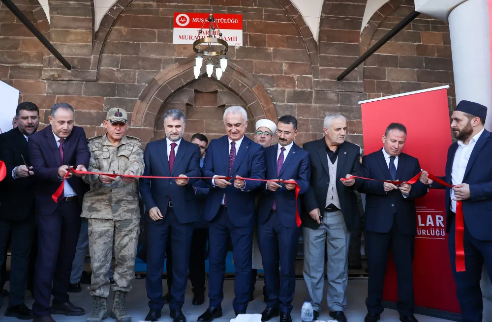 TARİHİ MURAT PAŞA CAMİİ 85 YIL SONRA YENİDEN İBADETE AÇILDI