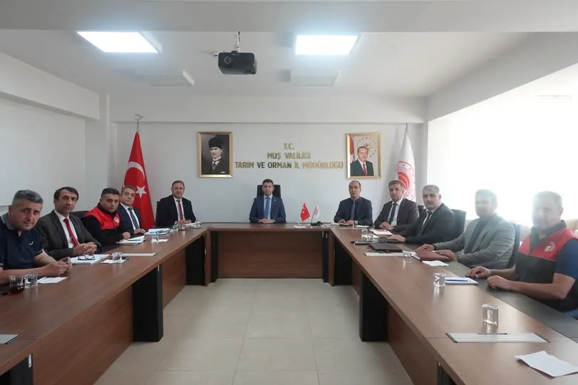 TARIM VE HAYVANCILIK HAFTALIK DEĞERLENDİRME TOPLANTISI YAPILDI