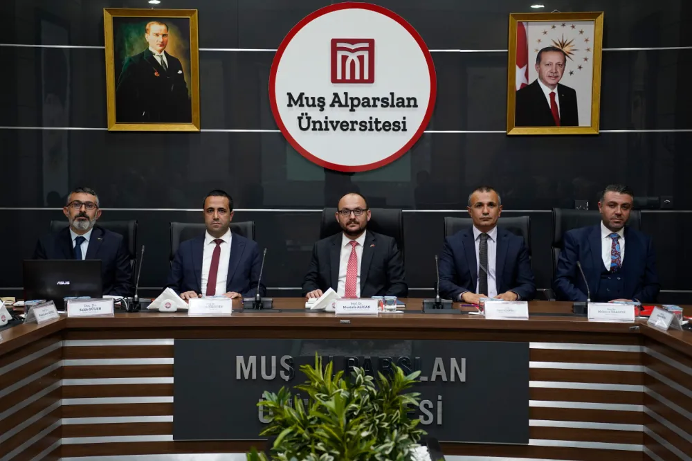 MUŞ ALPARSLAN ÜNİVERSİTESİ SENATO TOPLANTISI GERÇEKLEŞTİRİLDİ