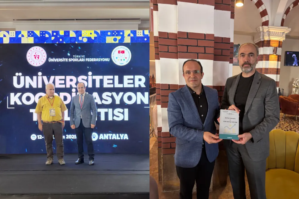 MAUN HEYETİ ÜNİVERSİTE SPORLARI FEDERASYONU KOORDİNASYON TOPLANTISINA KATILDI