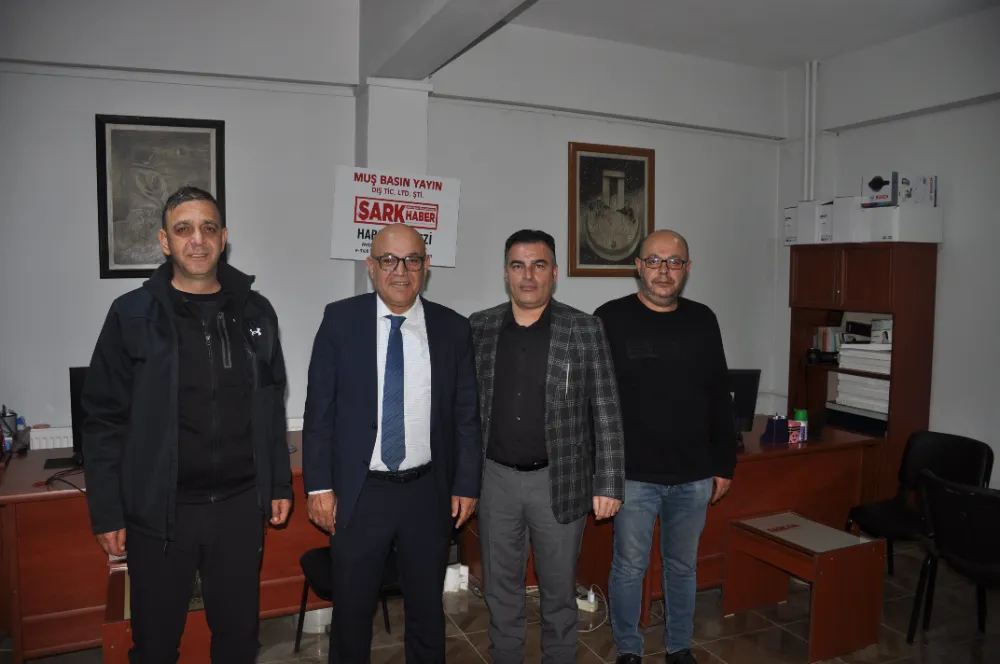 BİK BÖLGE MÜDÜRÜ YÜREKLİ’DEN GAZETEMİZE ANLAMLI ZİYARET