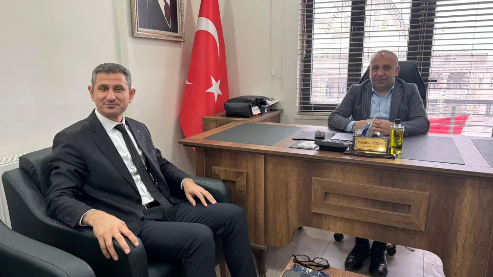 İL MİLLİ EĞİTİM MÜDÜRÜ ALTAY’DAN GAZETECİLER CEMİYETİ’NE ZİYARET