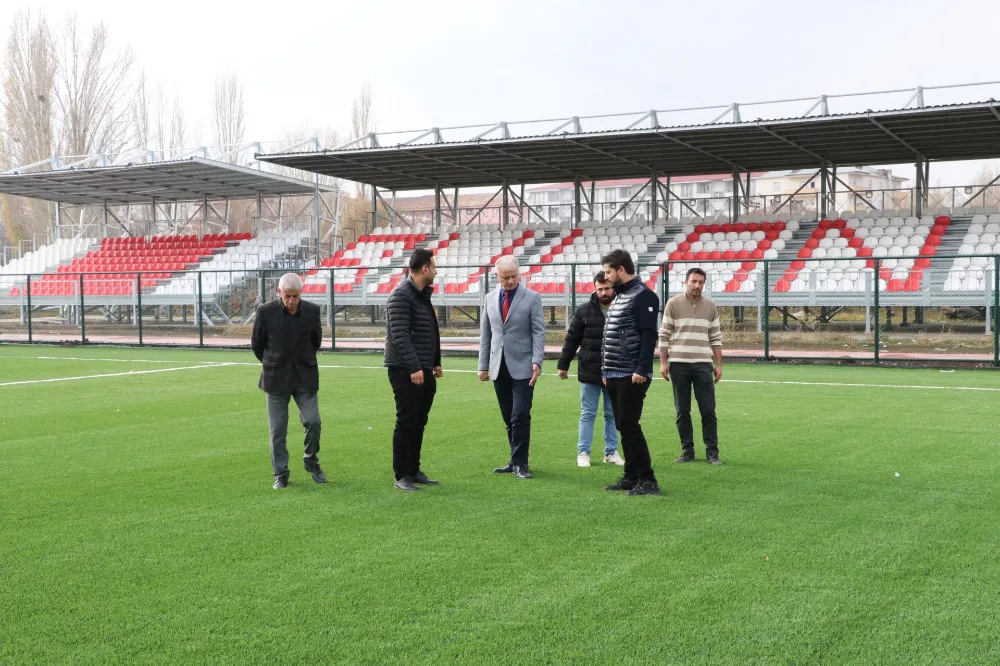 KILIÇ, BULANIK VE MALAZGİRT’TE SPOR YATIRIMLARINI YERİNDE İNCELEDİ