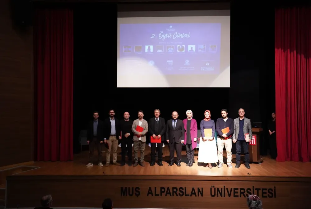 MUŞ ALPARSLAN ÜNİVERSİTESİ’NDE ÖYKÜ GÜNLERİ YOĞUN İLGİYLE TAMAMLANDI