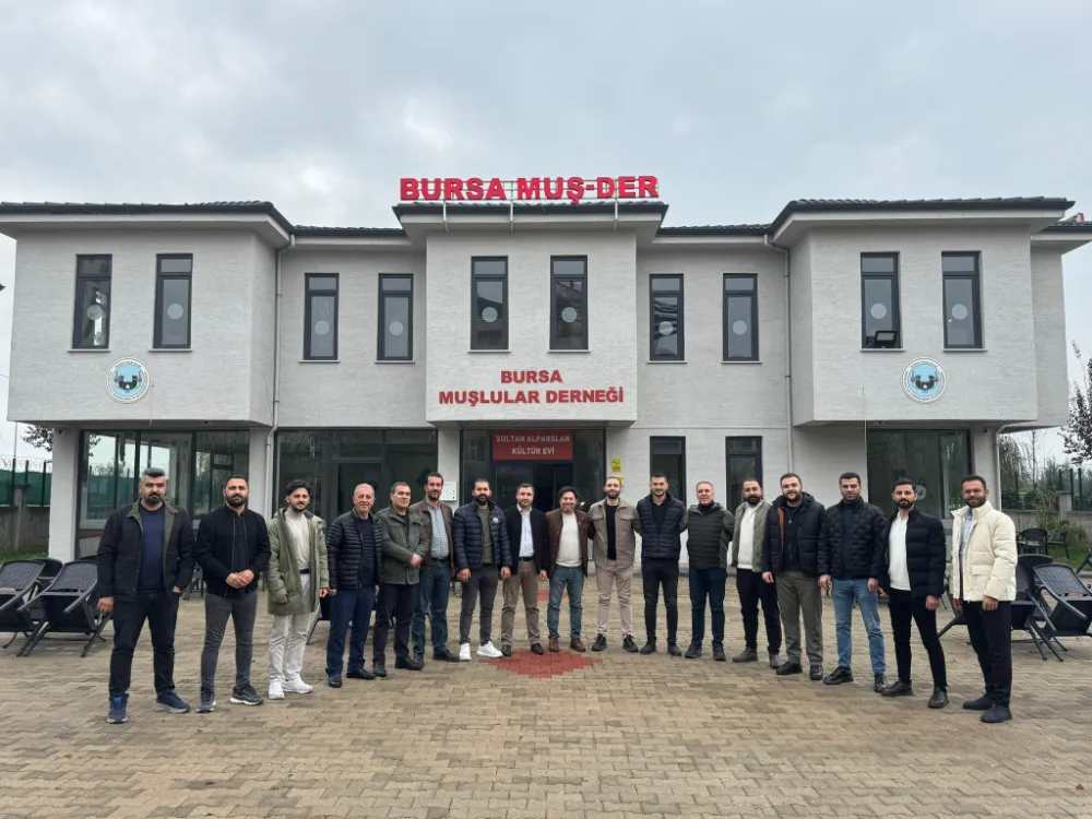 BURSA’DAKİ MUŞLU MİMAR VE MÜHENDİSLER KAHVALTI PROGRAMINDA BULUŞTU