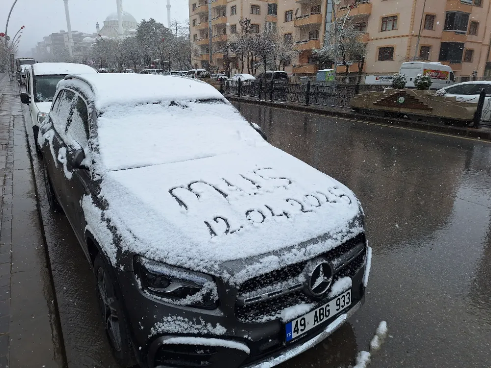 NİSAN AYINDA KAR SÜRPRİZİ