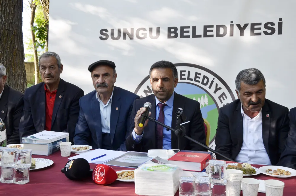 SUNGU BELEDİYE BAŞKANI, PARTİSİNDEN İSTİFA ETTİ