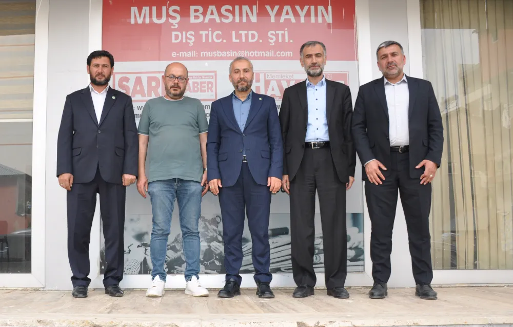 HÜDA PAR’DAN GAZETEMİZE ZİYARET