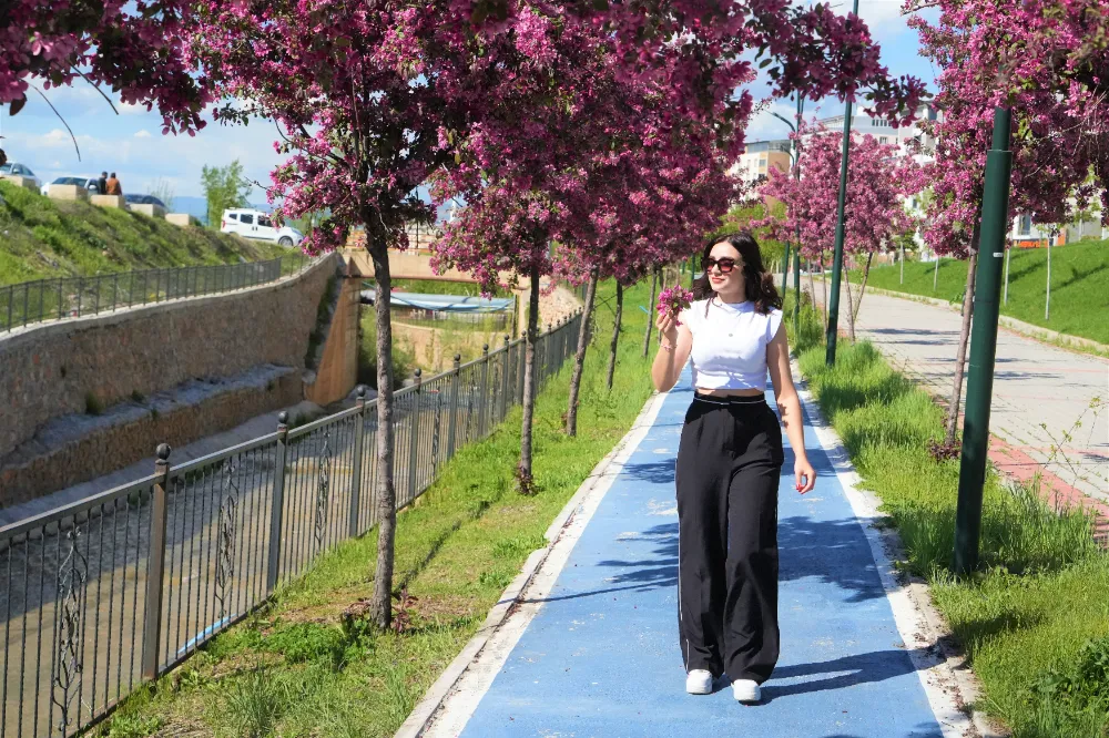 DOĞA UYANDI, MUŞ RENK CÜMBÜŞÜNE BÜRÜNDÜ