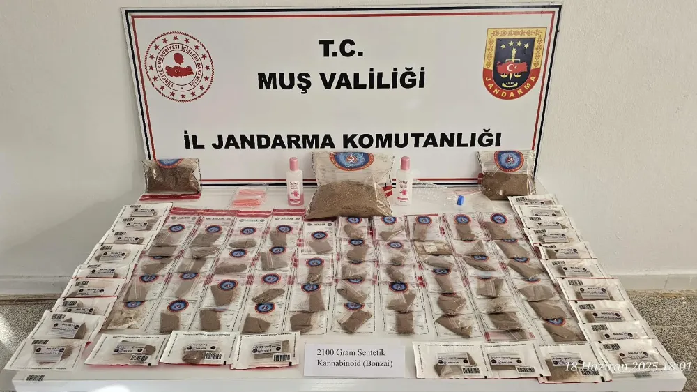 UYUŞTURUCU İMALATHANESİNE SUÇÜSTÜ BASKIN