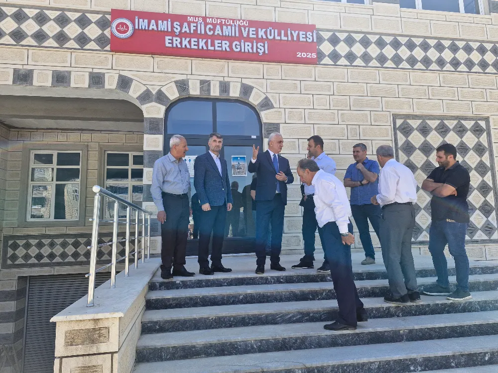 VALİ AVNİ ÇAKIR’DAN İMAMİ ŞAFİİ CAMİİ’NDE İNCELEME
