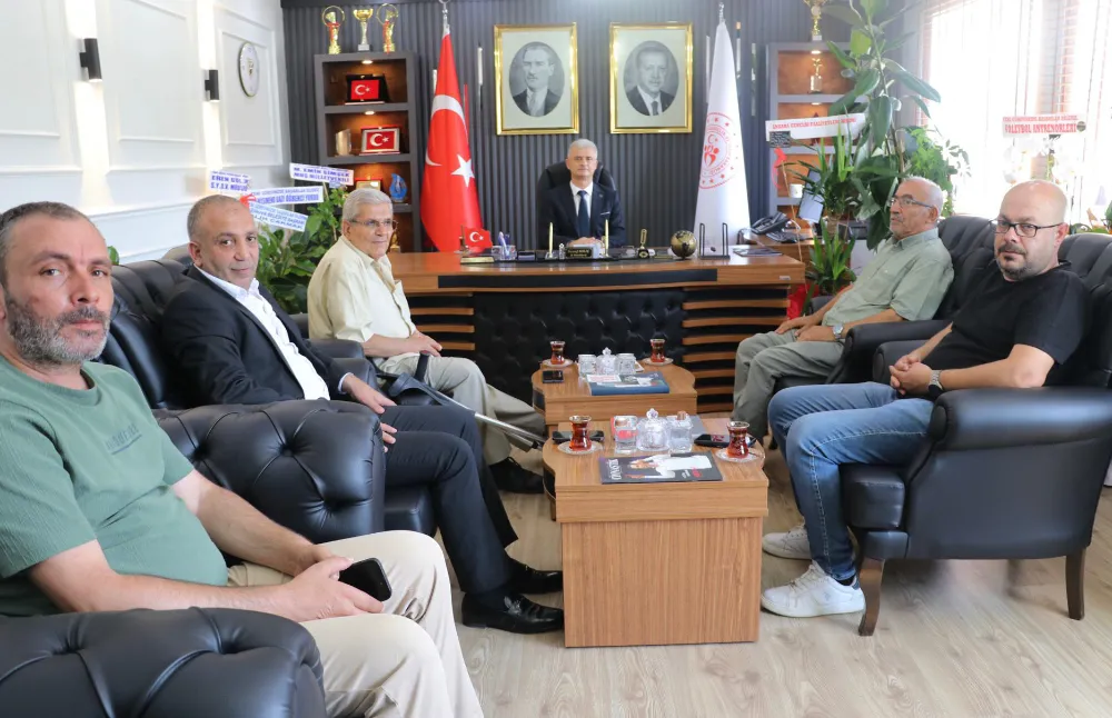 GAZETECİLERDEN KILIÇ’A ZİYARET