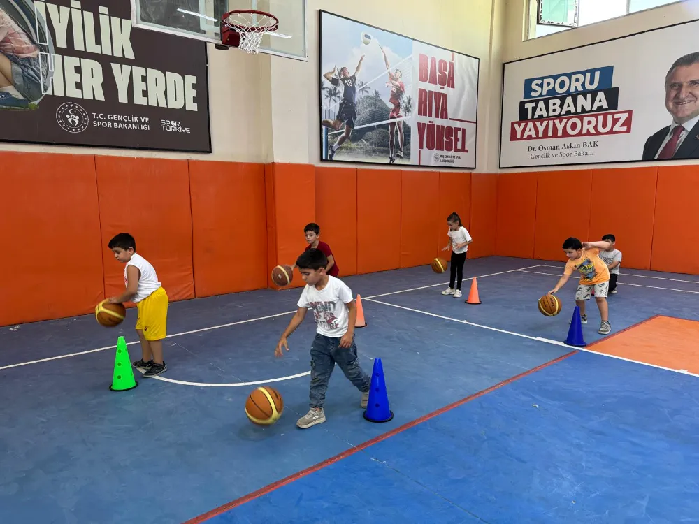 BULANIK’TA YAZ SPOR OKULLARINA YOĞUN İLGİ