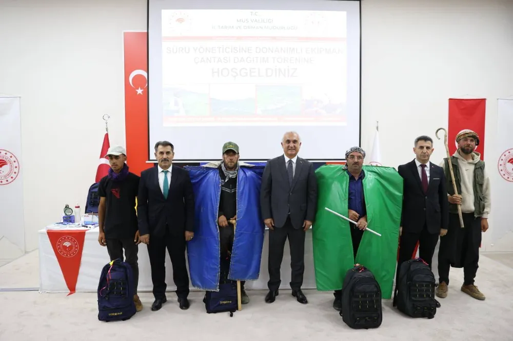 SÜRÜ YÖNETİCİLERİNE DONANIMLI EKİPMAN DESTEĞİ