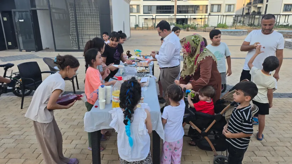 DİYARBAKIRLI ÇOCUKLARDAN GAZZELİ KARDEŞLERİNE ANLAMLI DESTEK
