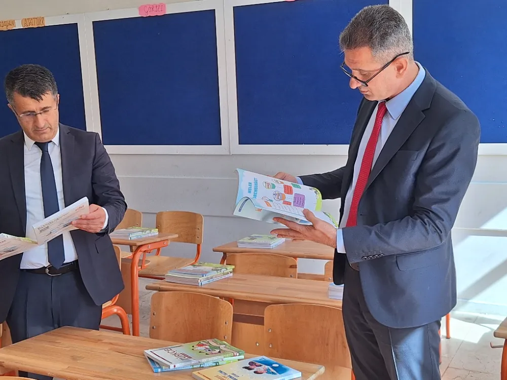 MUŞ’TA 1 MİLYONDAN FAZLA DERS KİTABI SIRALARDA HAZIR