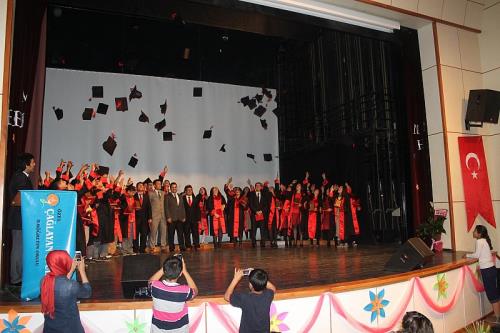 ÇAĞLAYAN UFUK 5. MEZUNLARINI VERDİ