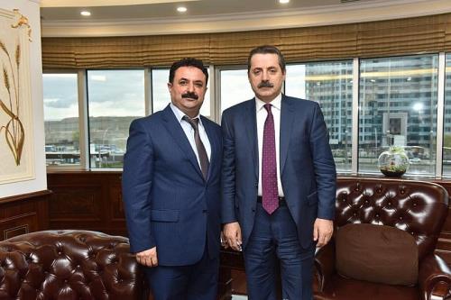 SOLGUN, ÜST DÜZEY ZİYARETLERİNİ SÜRDÜRÜYOR